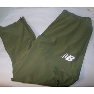 NEW BALANCE MENS JOGGERS SWEATPANTS~GREEN~LRG~NWT